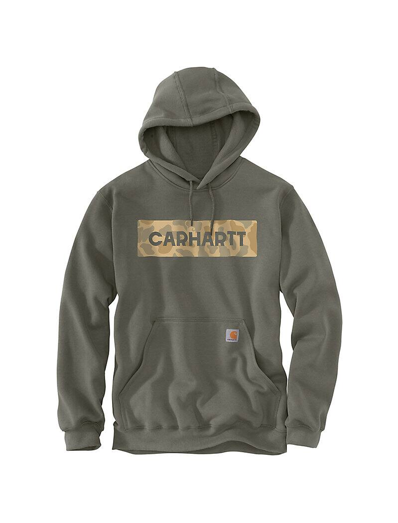 Carhartt Loose Fit Midweight Camo Logo Graphic Sweatshirt 2025