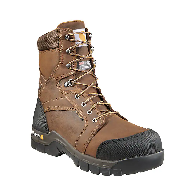 Carhartt Rugged Flex 8 inch Insulated Composite Toe Work Boot