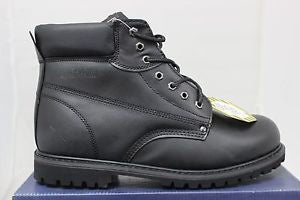 Five Star 6" Black Steel Toe Work Boot