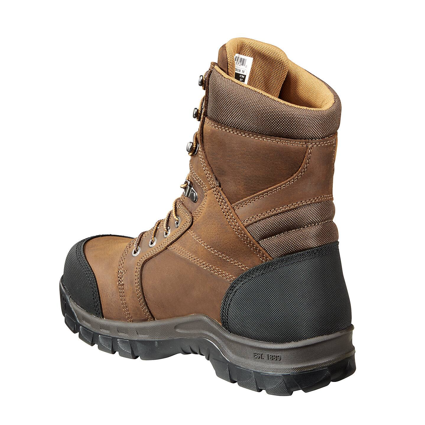 Carhartt Rugged Flex 8 inch Insulated Composite Toe Work Boot