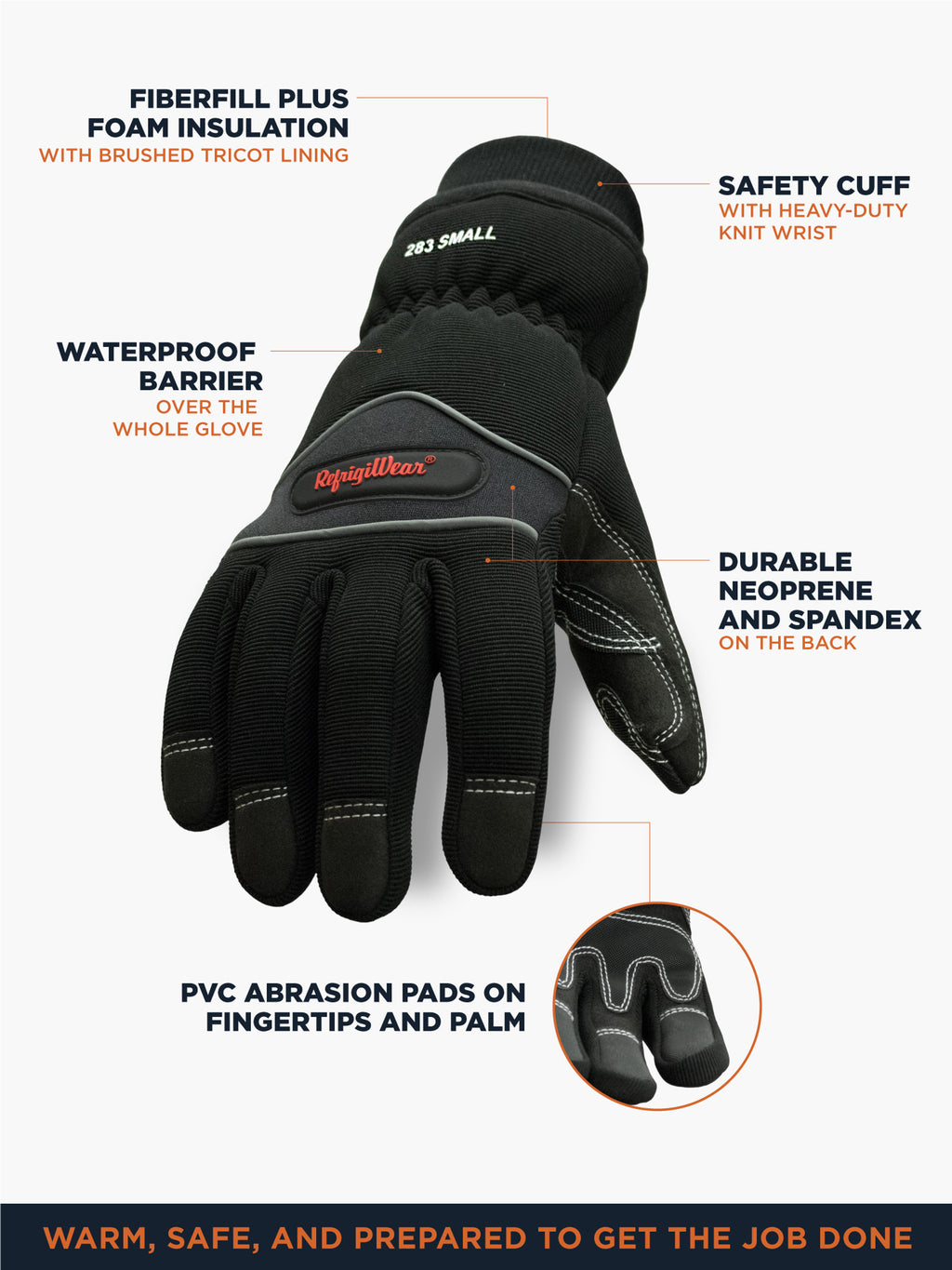 Refrigiwear #0283 Insulated Waterproof -20 Rated
