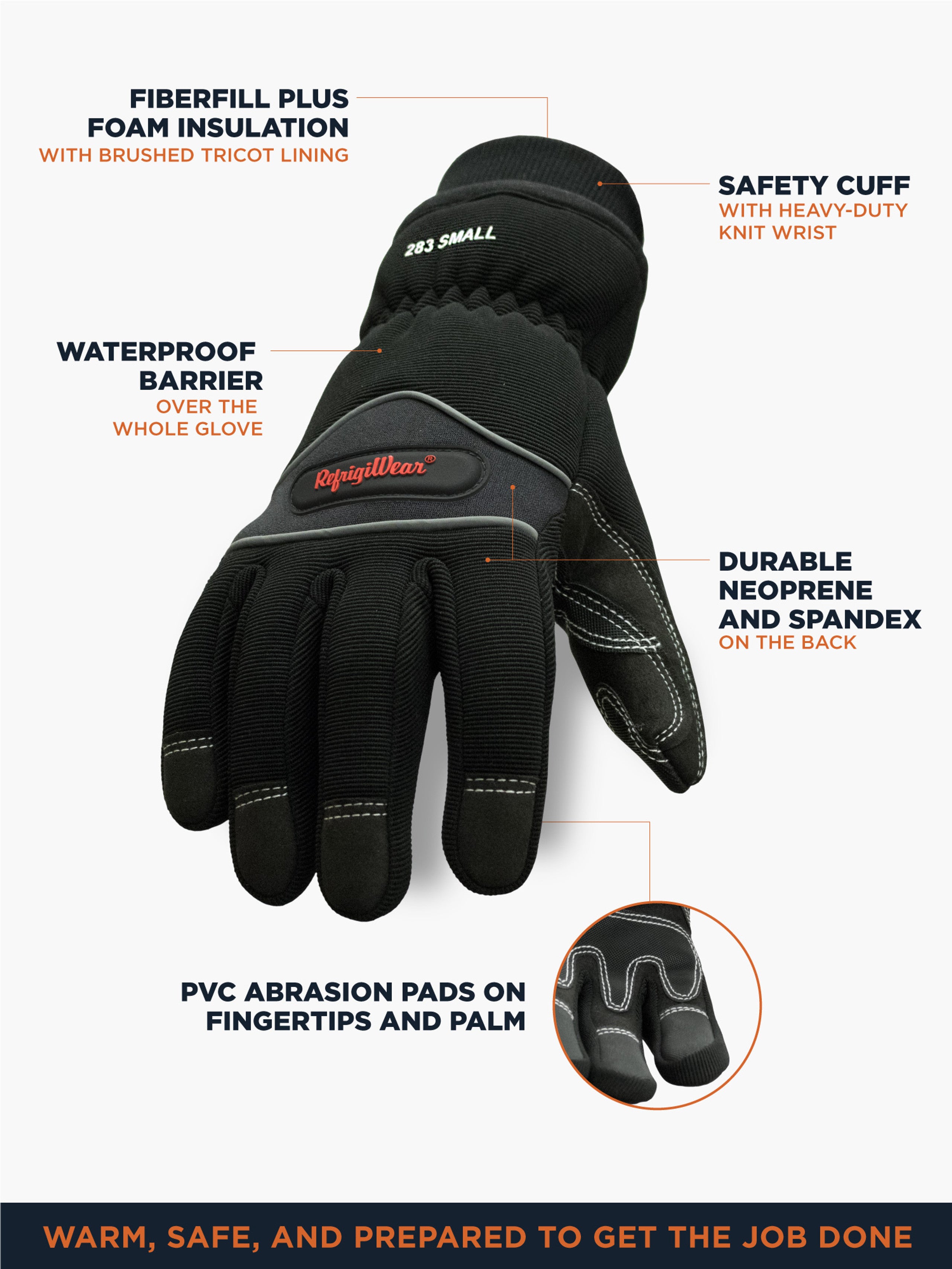 Refrigiwear #0283 Insulated Waterproof -20 Rated