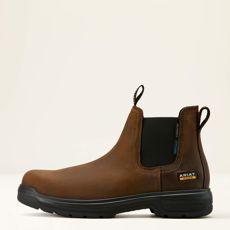 Ariat Turbo Chelsea CSA Waterproof Carbon Toe Work Boot