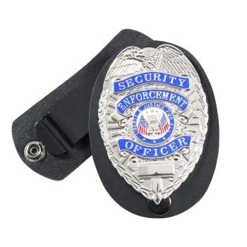Rothco Leather Badge Holder