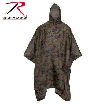 Rothco GI Type Military Rip-Stop Poncho