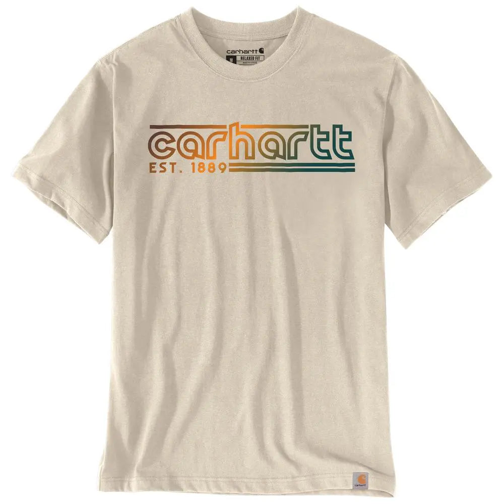 Carhartt Relaxed Fit Lightweight Short-Sleeve Logo Graphic T-Shirt