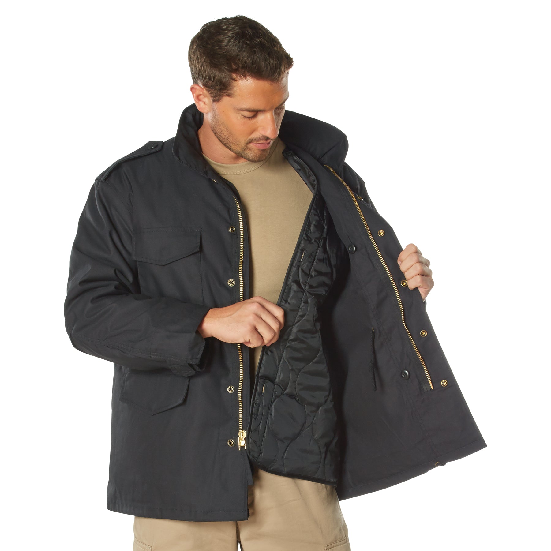 Black M-65 Field Jacket