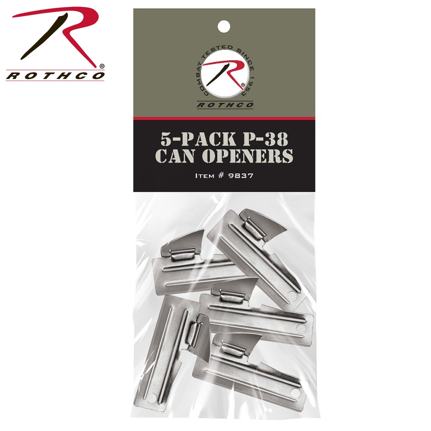 P38 Can Opener - 5 pk