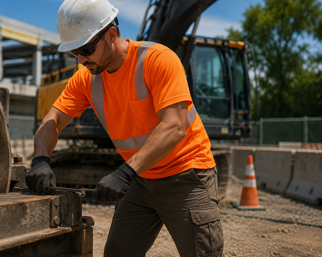 Portwest Hi-Vis Lightweight T-Shirt Segmented Tape