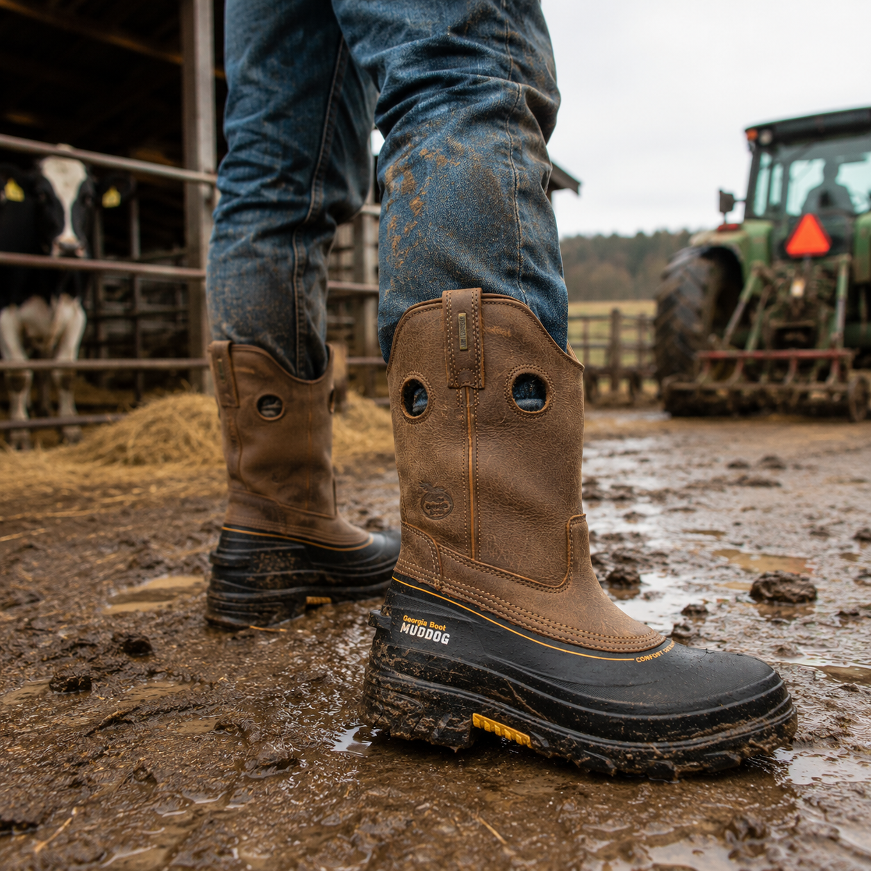 Georgia Boot Muddog Safety Toe