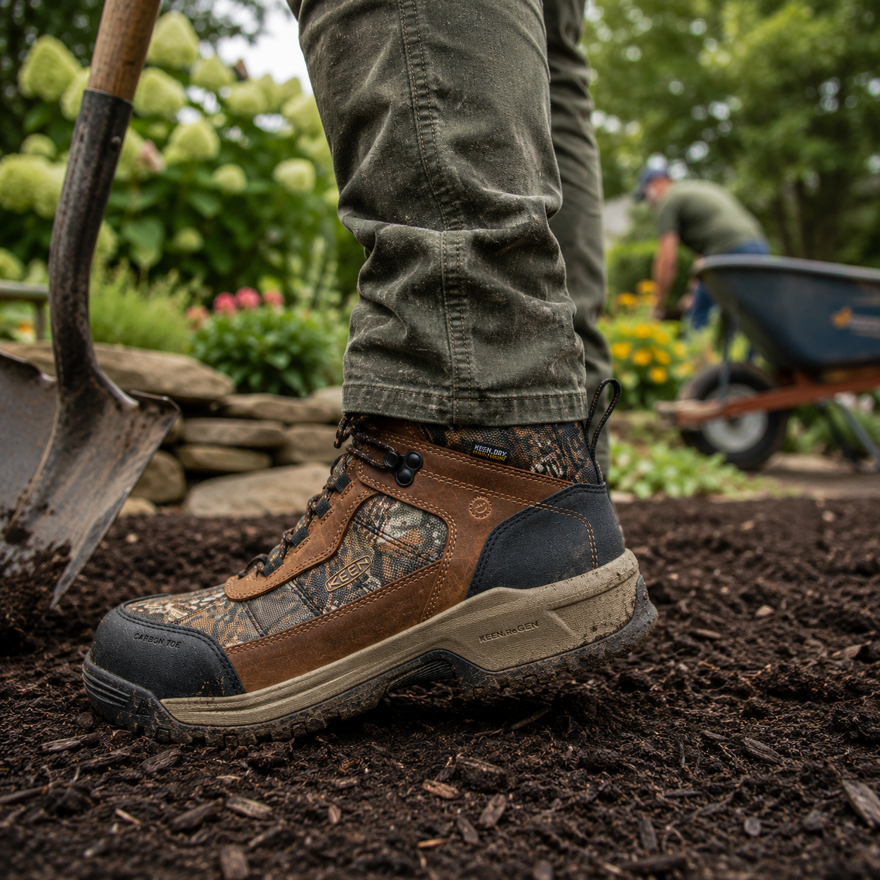 Keen Skokie Safety Toe Hiker Work Boot