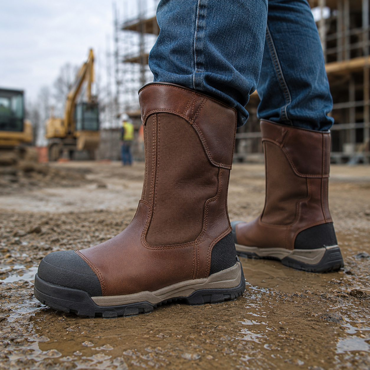 Carhartt Ground Force 10 inch Composite Toe Wellington Boot
