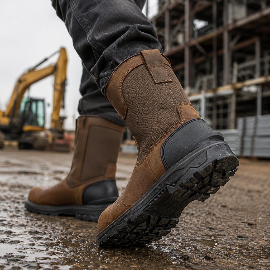 Carhartt Ironwood 11" Alloy Toe Wellington Work Boot