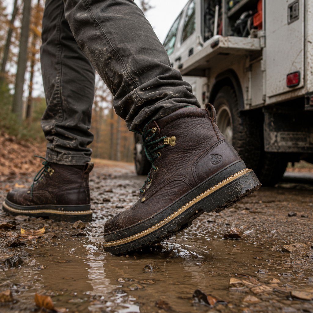 Georgia Classic 6" Plain Toe