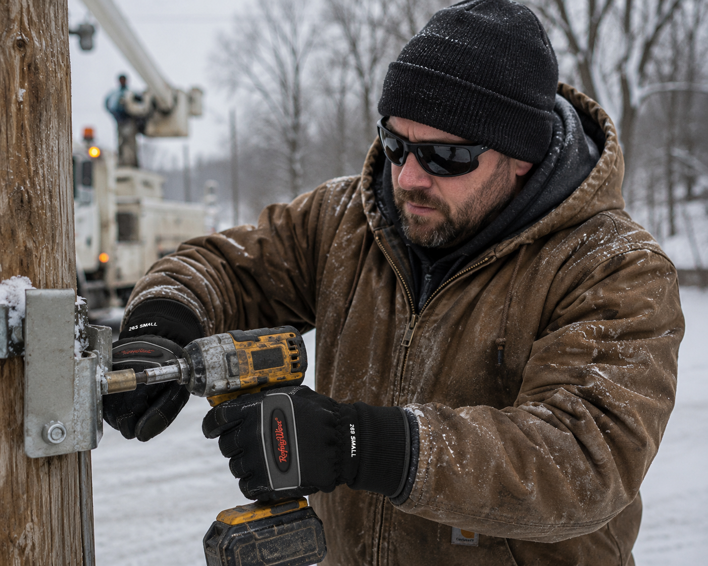 Refrigiwear #0283 Insulated Waterproof Glove-20 Rated