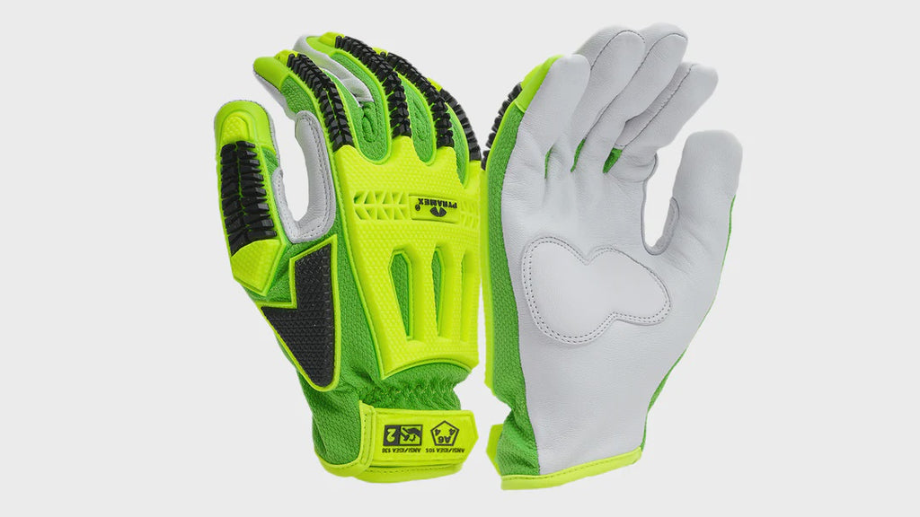 Pyramex Premium Goatskin Driver Para-Aramid Glove
