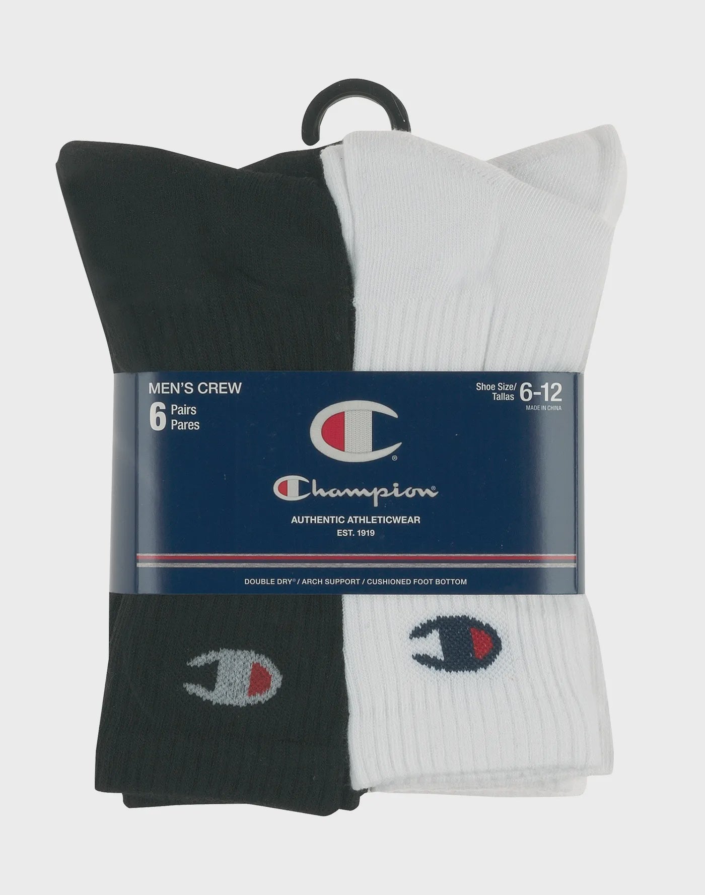 Champion Crew Socks 6pk