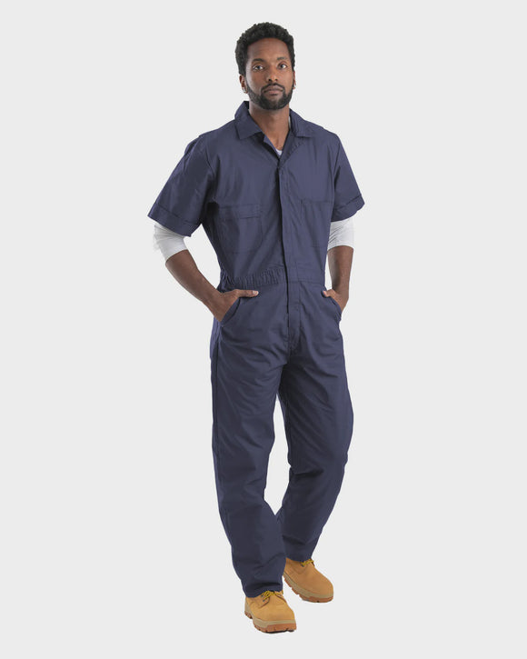 Berne Heritage Short Sleeve Poplin Coveralls