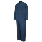 Red Kap Button-Front 100% Cotton Coveralls