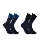 Carhartt Midweight Synthetic Wool Blend Mountain Crew Sock 2 Pack