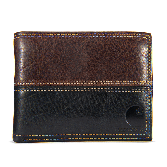 Carhartt Leather Two-Tone Passcase Wallet