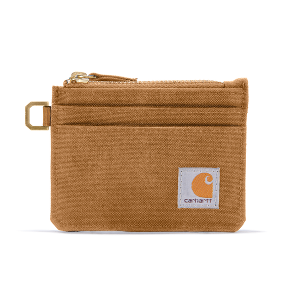 Carhartt Nylon Duck Zippered Card Keeper Wallet