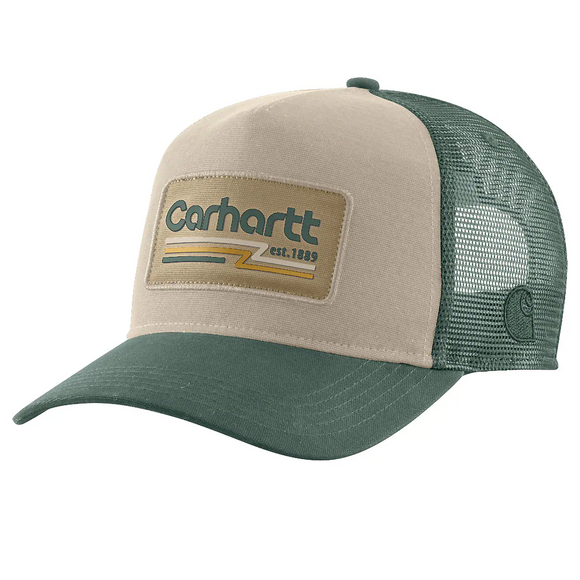 Carhartt Canvas Mesh-Back 1889 Patch Cap