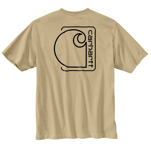 Carhartt Relaxed Fit Lightweight Short-Sleeve Pocket C Graphic T-Shirt