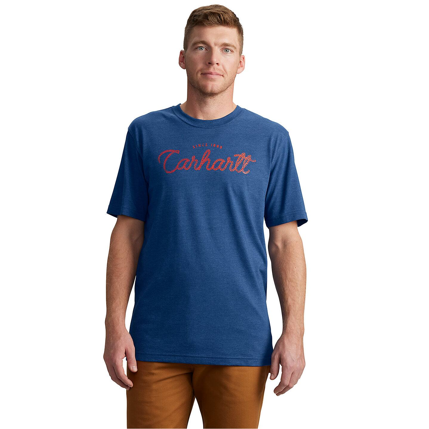 Carhartt Relaxed Fit Lightweight Short-Sleeve Script Graphic T-Shirt
