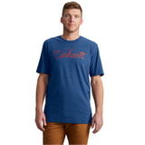 Carhartt Relaxed Fit Lightweight Short-Sleeve Script Graphic T-Shirt