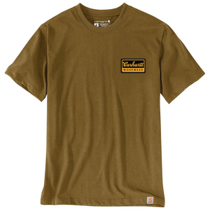 Carhartt Relaxed Fit Lightweight Short-Sleeve Script Patch T-Shirt