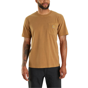 Carhartt Re-Engineered Relaxed Fit Lightweight Short-Sleeve Garment Dyed Pocket T-Shirt