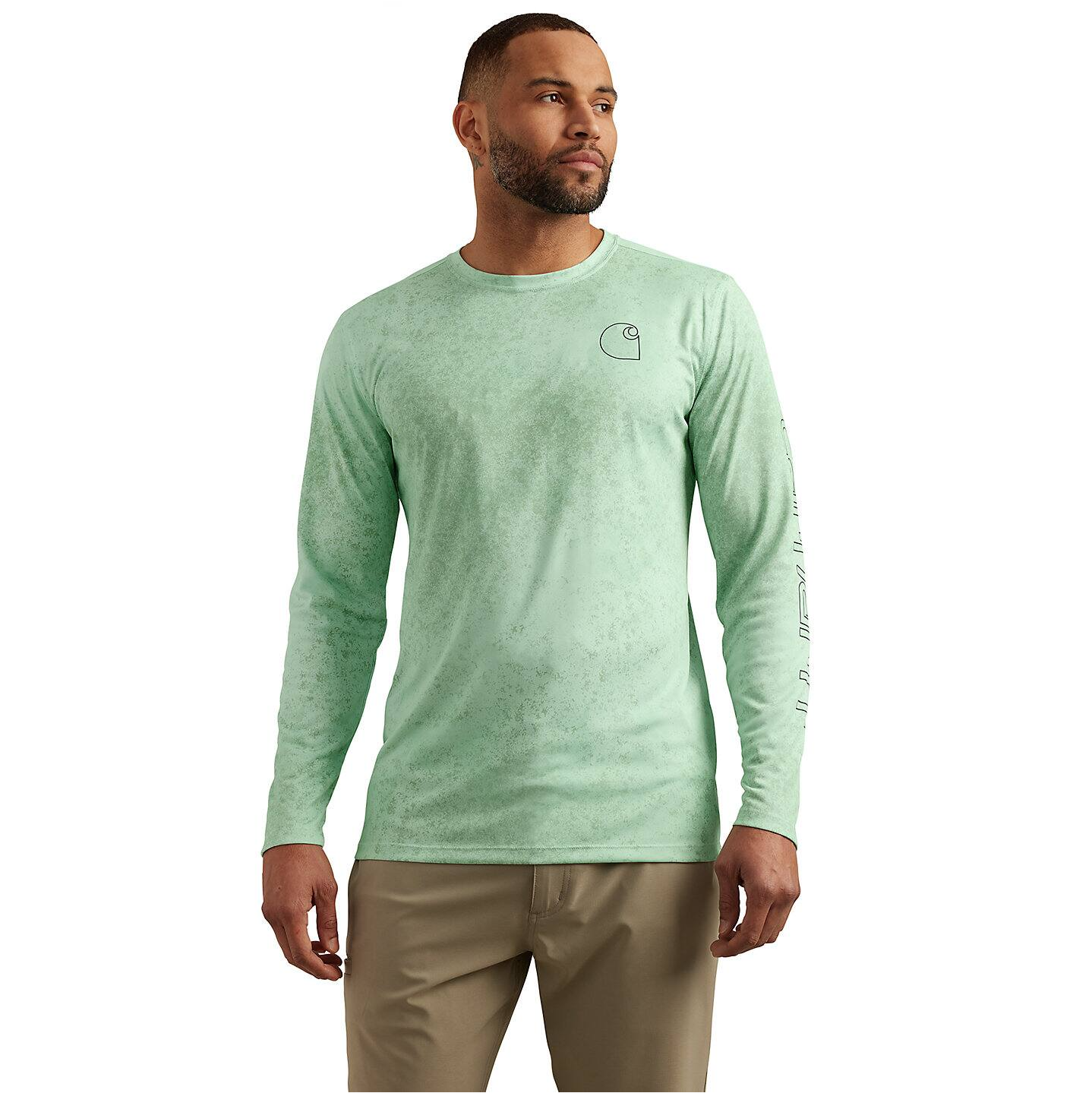 Carhartt Force Sun Defender™ Lightweight Long-Sleeve Print T-Shirt