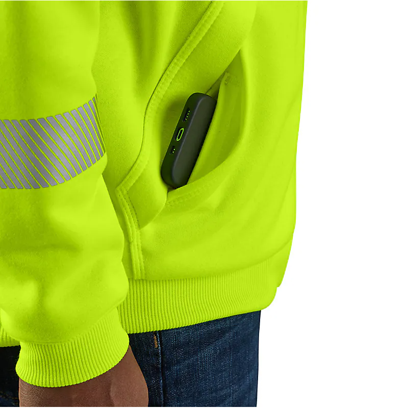 Carhartt High-Visibility Rain Defender Class 3 Sweatshirt