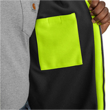 Carhartt High-Visibility Rain Defender Thermal-Lined Full Zip Class 3 Sweatshirt