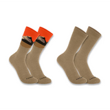 Carhartt Midweight Synthetic Wool Blend Mountain Crew Sock 2 Pack