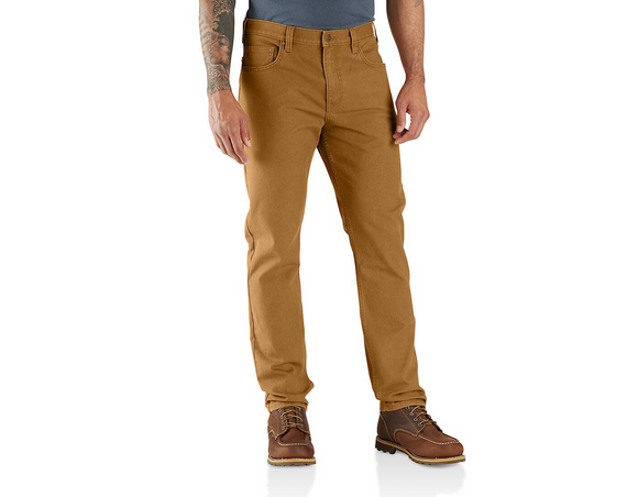 Carhartt Rugged Flex® Slim Fit Duck 5-Pocket Tapered Work Pant