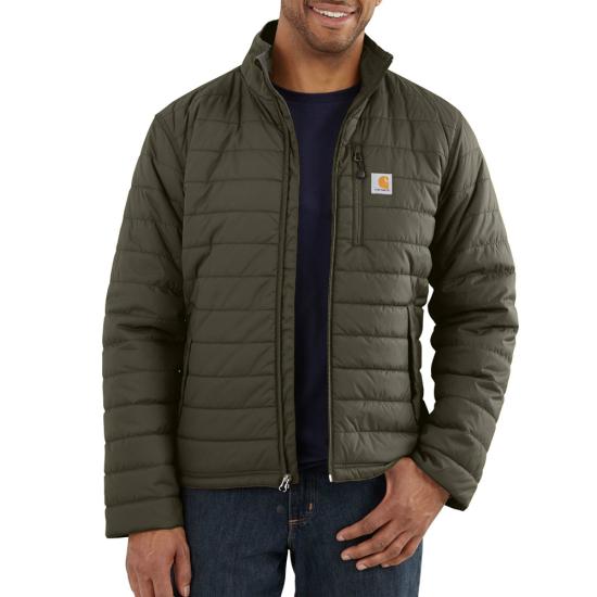 Carhartt Men's Rain Defender® Insulated Rain Jacket - Relaxed Fit - Lightweight - 2 Warmer Rating