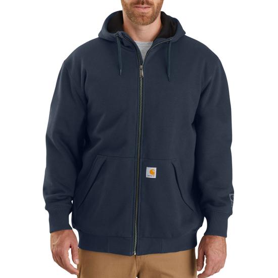 Carhartt Rain Defender® Loose Fit Midweight Thermal-Lined Full-Zip Sweatshirt