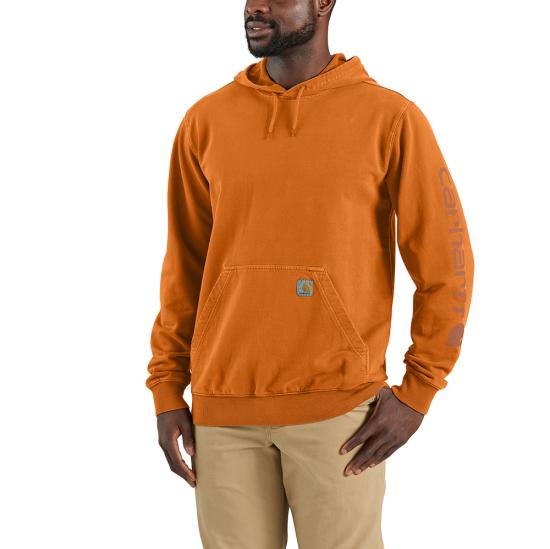Carhartt Re-Engineered Relaxed Fit Midweight Garment Dyed French Terry Graphic Sweatshirt