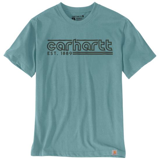 Carhartt Relaxed Fit Lightweight Short-Sleeve Logo Graphic T-Shirt