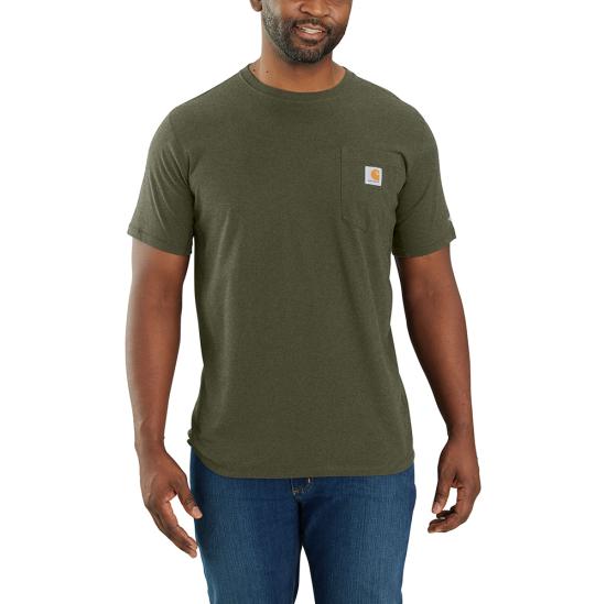 Carhartt Force Relaxed Fit Midweight Short Sleeve Pocket T-Shirt