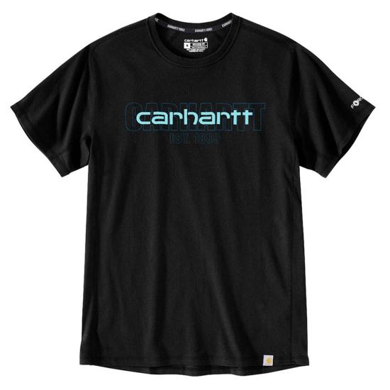 Carhartt Force Short-Sleeve Logo Graphic T-Shirt