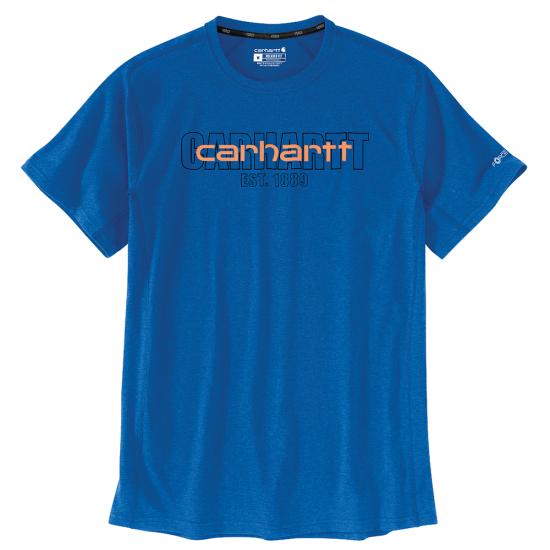 Carhartt Force Short-Sleeve Logo Graphic T-Shirt