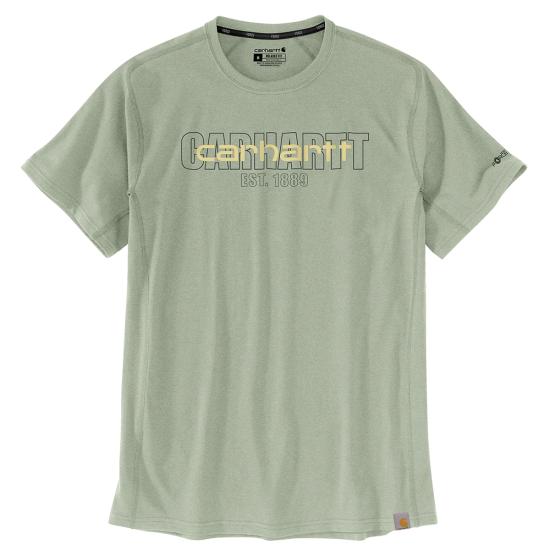 Carhartt Force Short-Sleeve Logo Graphic T-Shirt