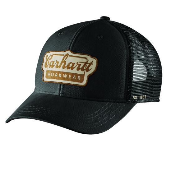 Carhartt Rugged Flex® Twill Mesh-Back Script Patch Cap
