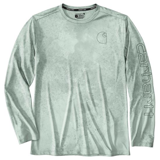 Carhartt Force Sun Defender™ Lightweight Long-Sleeve Print T-Shirt