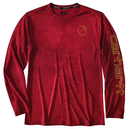 Carhartt Force Sun Defender™ Lightweight Long-Sleeve Print T-Shirt