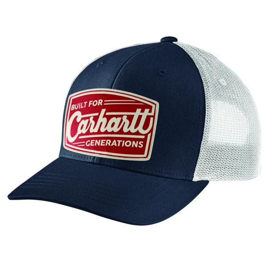 Carhartt Canvas Mesh-Back Built Patch  Cap