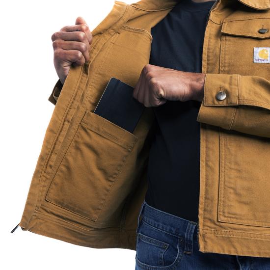 Carhartt Rugged Flex® Relaxed Fit Duck Jacket - 1 Warm Rating